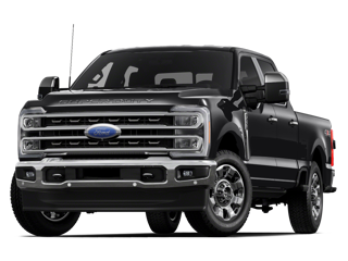 Black Metallic Tri-Coat 2023 Ford SuperDuty King Ranch front left angled view | Trucks for Sale in Morristown, NJ | Nielsen Ford of Morristown