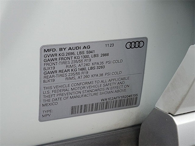 2024 Audi Q5 e 55 Premium Plus S Line