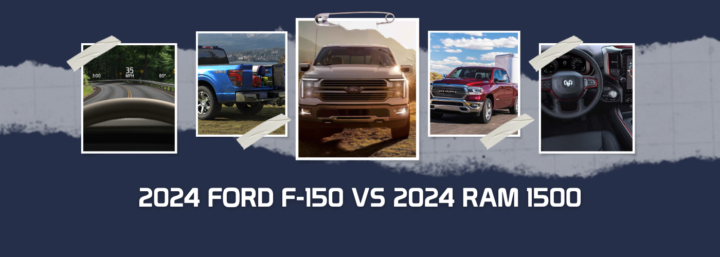 2024 Ford F-150 vs 2024 RAM 1500 