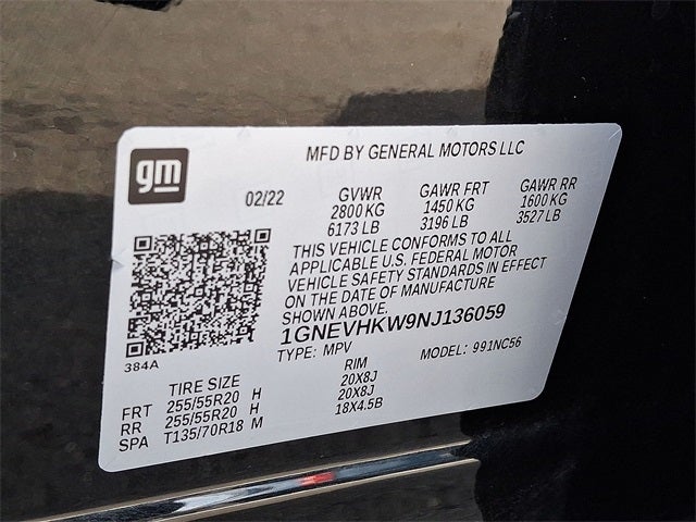 2022 Chevrolet Traverse LT Leather