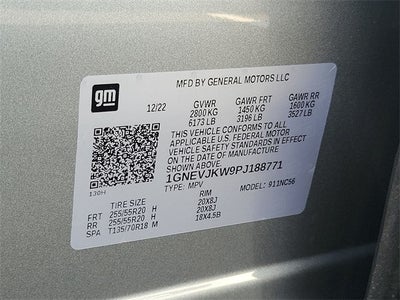2023 Chevrolet Traverse RS