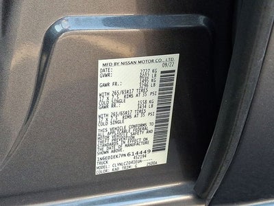 2023 Nissan Frontier SV