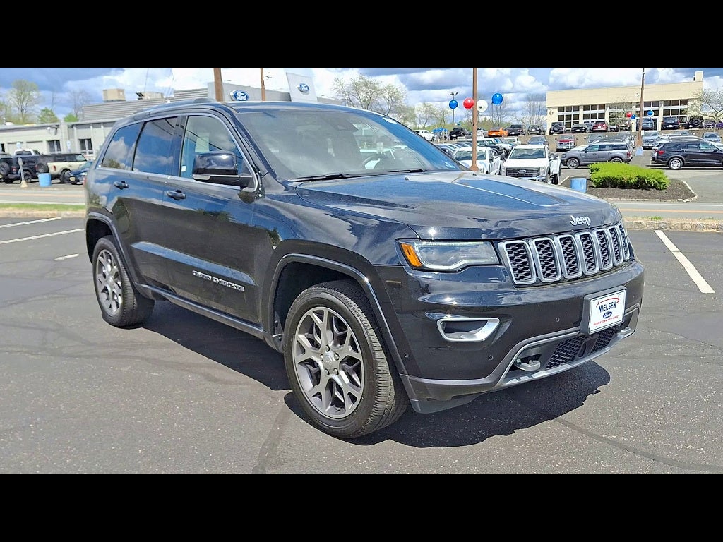 Certified 2018 Jeep Grand Cherokee Limited Sterling Edition with VIN 1C4RJFBG0JC214701 for sale in Morristown, NJ