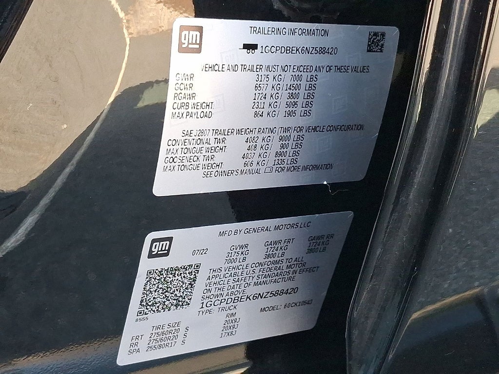 2022 Chevrolet Silverado 1500 Custom