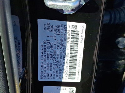 2022 Honda Civic Si Si