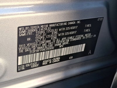 2022 Toyota RAV4 XLE