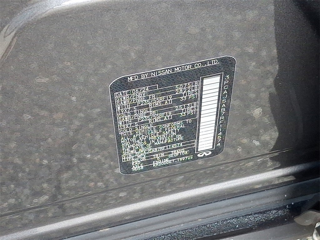 2024 INFINITI QX50 PURE AWD