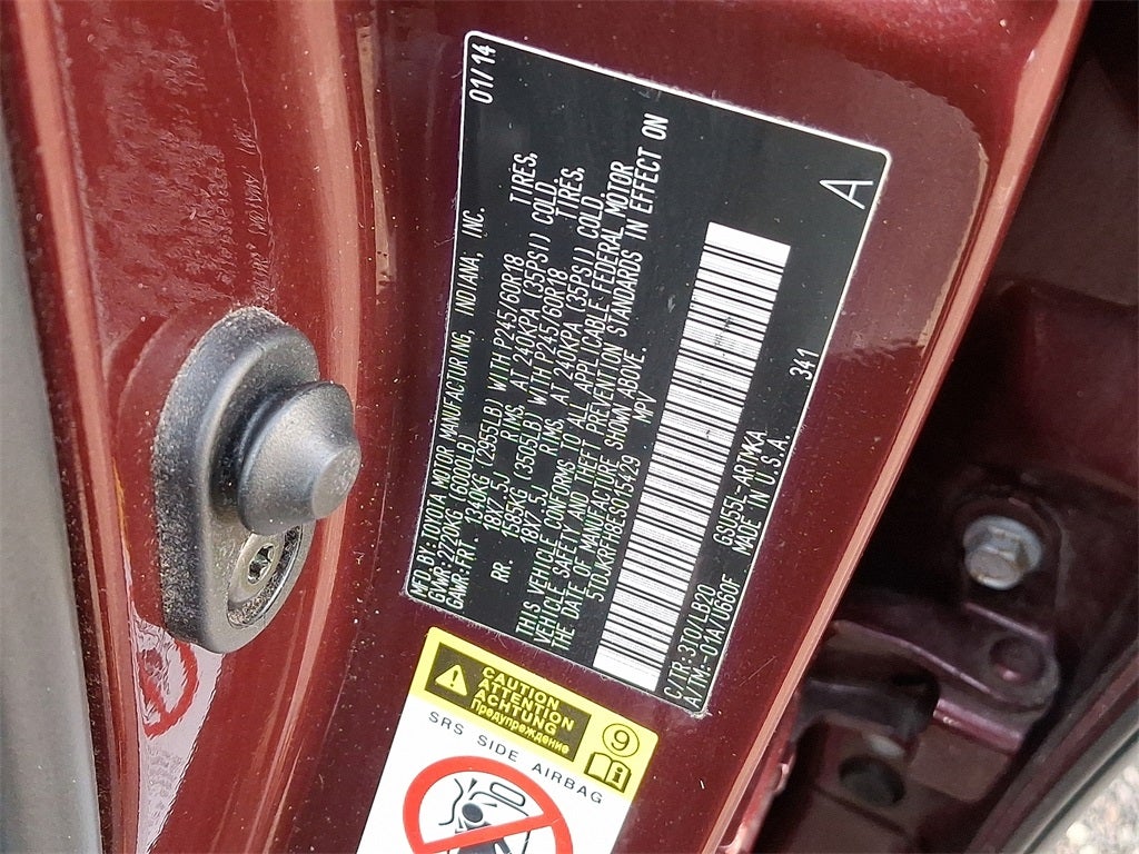 2014 Toyota Highlander XLE V6 AWD