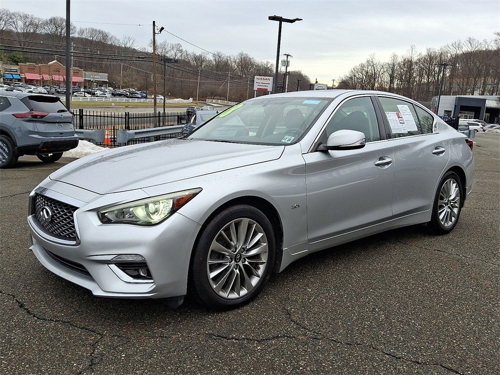 2018 INFINITI Q50 3.0t LUXE ALL WEATHER & ESSENTIAL PKG, AWD