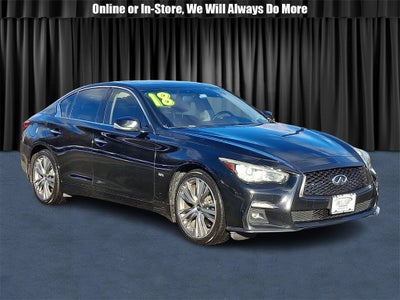 2018 INFINITI Q50 Sport ESSENTIAL & ALL WEATHER PKG AWD