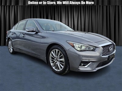 2022 INFINITI Q50 LUXE AWD