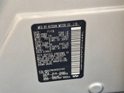 2019 INFINITI QX80 LUXE 4X4