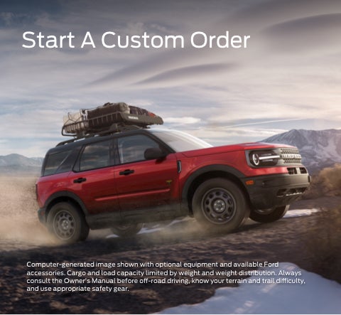 Start a custom order | Nielsen Ford of Morristown in Morristown NJ