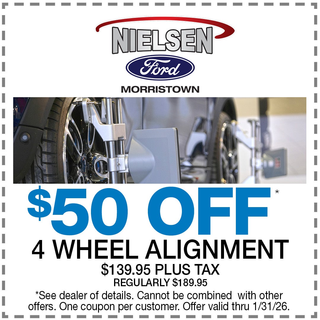 $50 Off Wheel Alignment