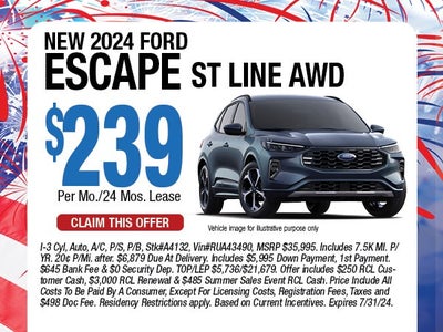 Ford Escape Lease Deals Near Me
